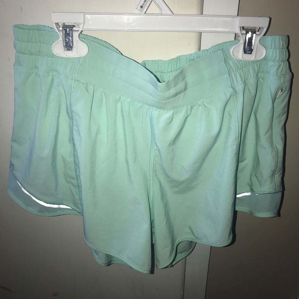 Lululemon Mint Hotty Hot Long 4”